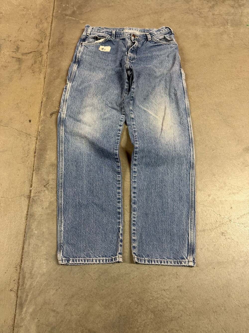 Dickies Vintage Denim Carpenter Workwear Jeans Blue